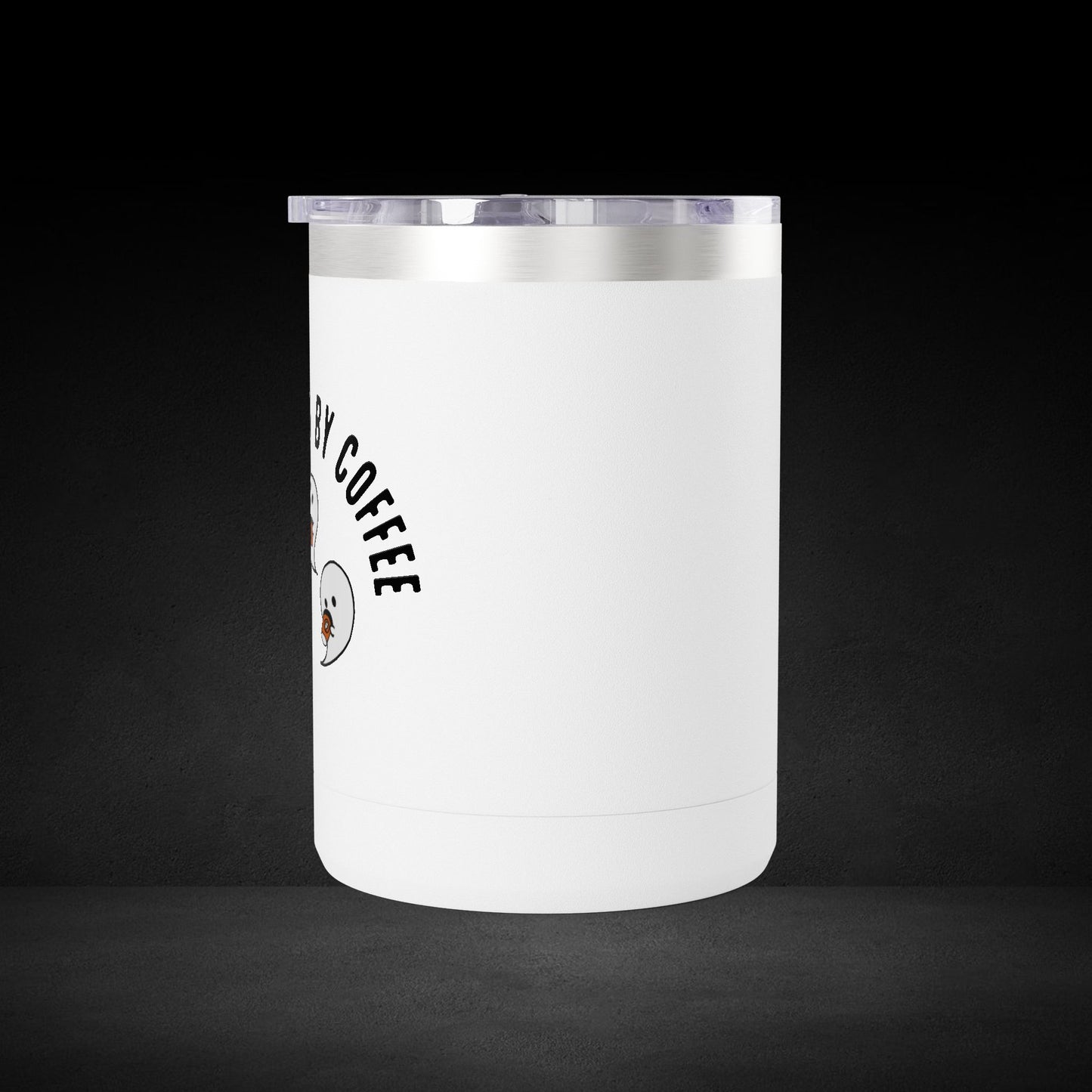 Ghost Trio Coffee Mug – Three Coffee-Loving Spirits - Possessed by Coffee Travel Mug