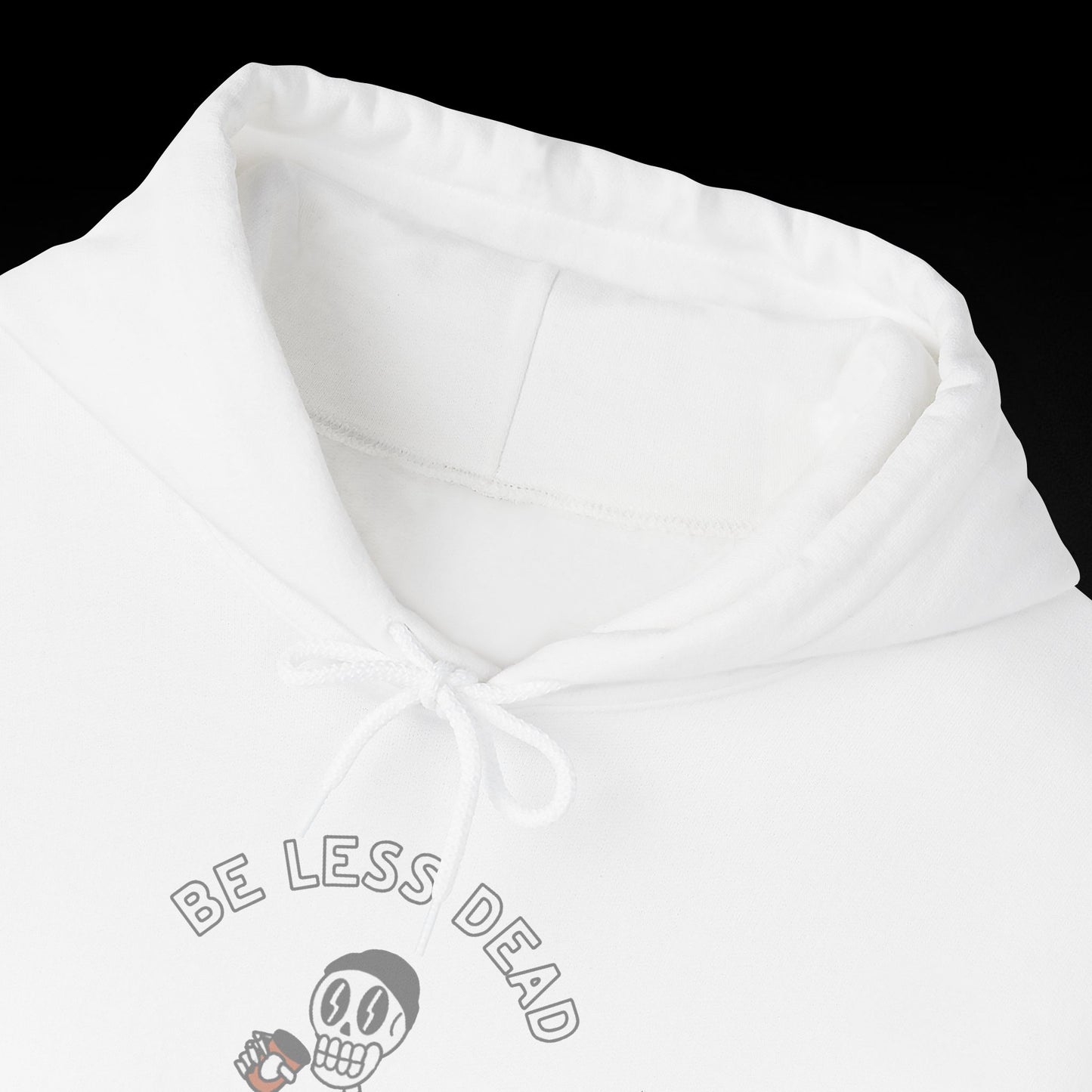 Be Less Dead Skeleton Hoodie