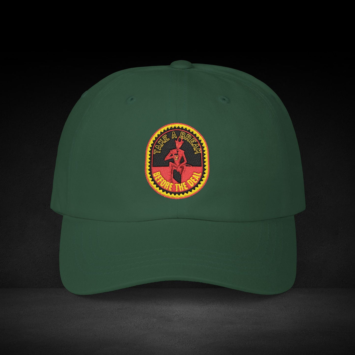 Take a Break Before the Deal Cap – Devil Coffee Spirit Business Hat
