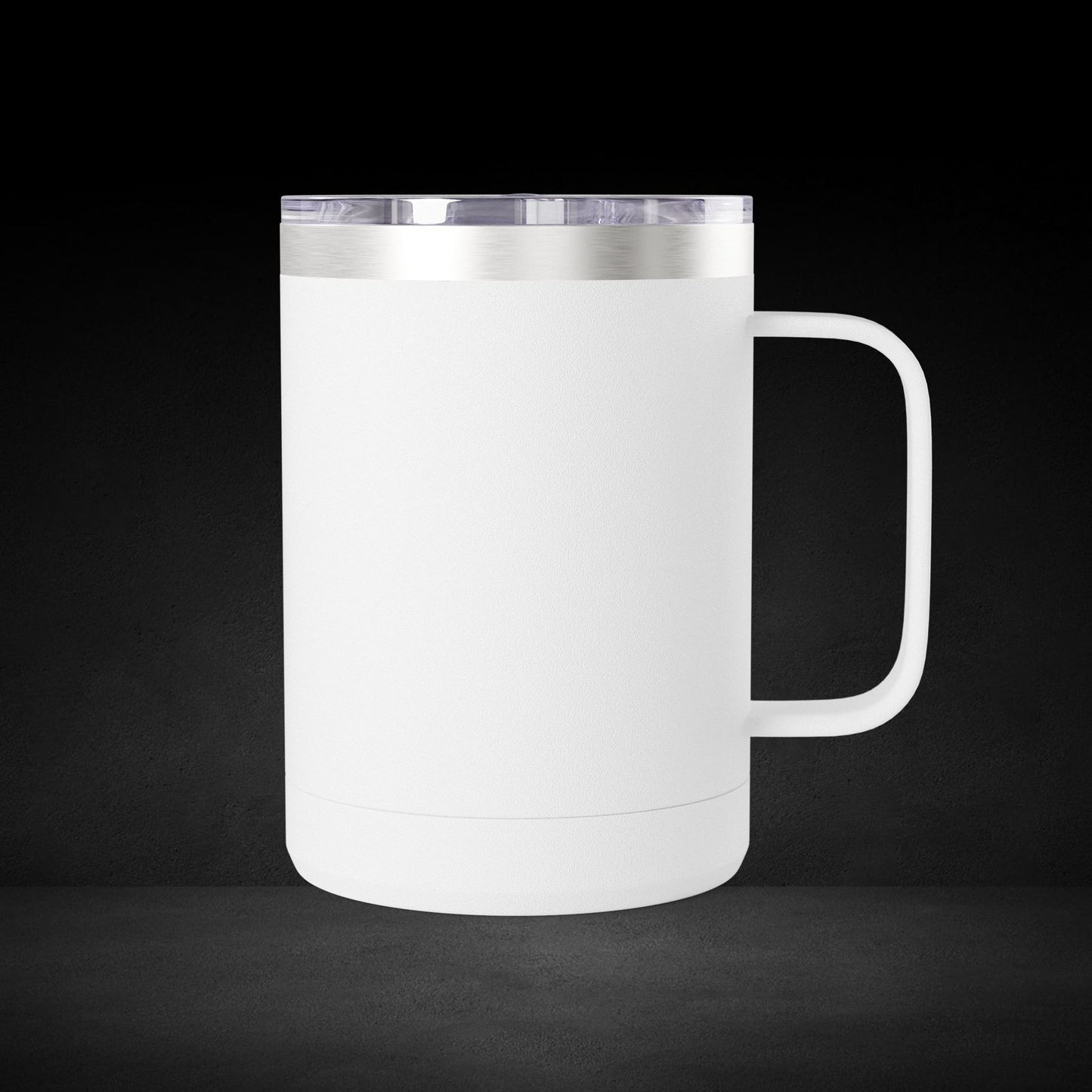 Be Less Dead Skeleton Travel Mug - Coffee Lover Cup with Coffee Bean Eyes Design