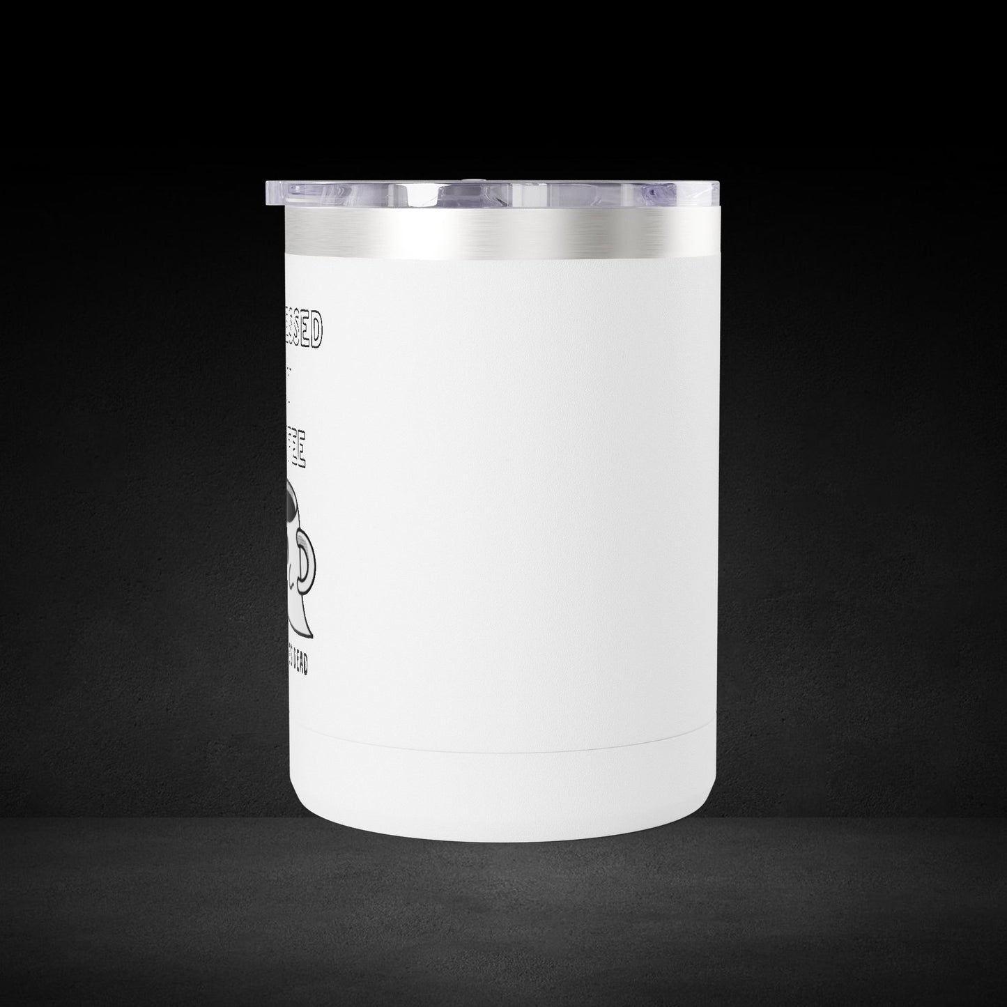 Possessed By Coffee Be Less Dead Travel Mug - Ghost Coffee Cup for Coffee Lovers & Caffeine Addicts