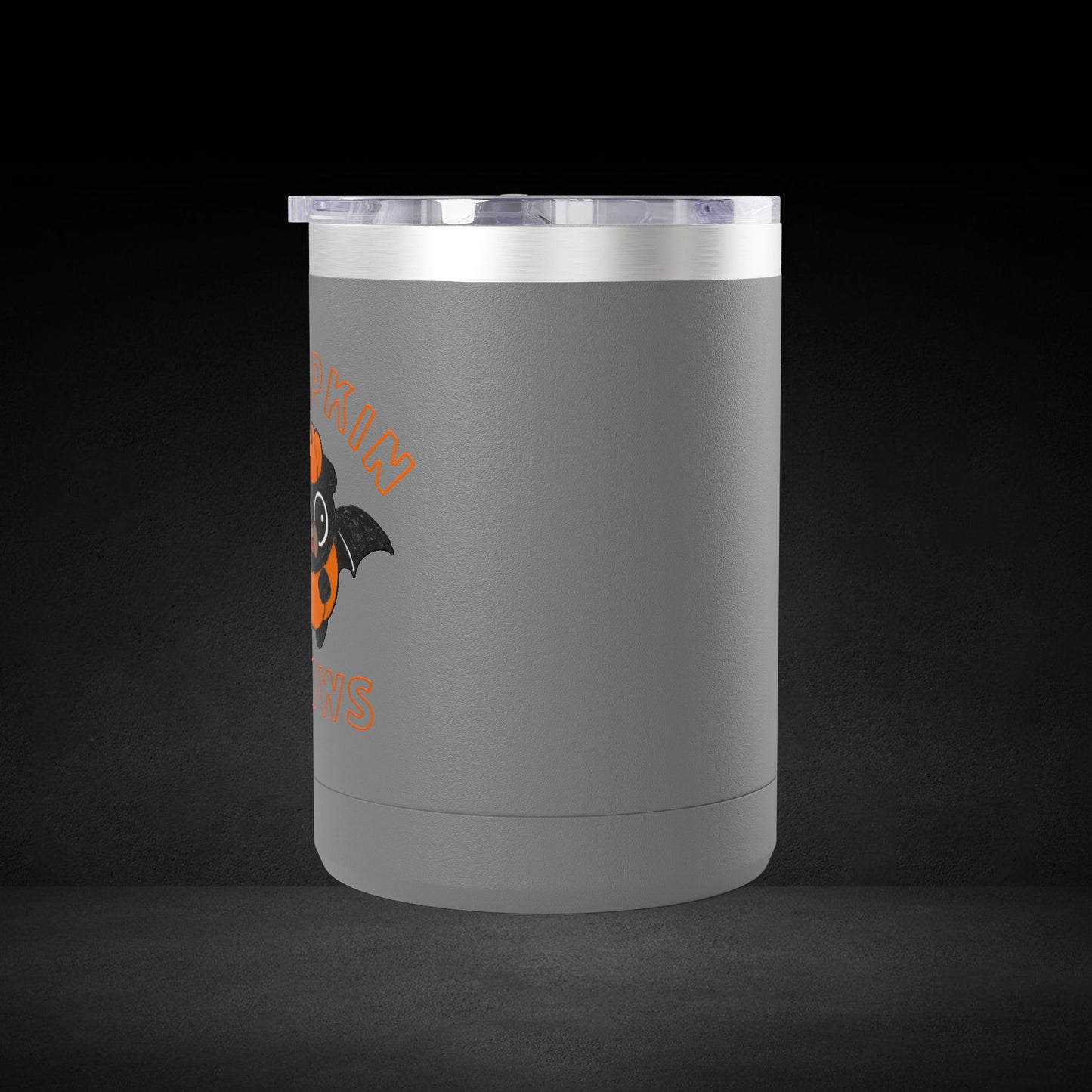 Pumpkin Knows Coffee Mug – Cute Bat in Pumpkin Design - Possessed by Coffee Travel Mug