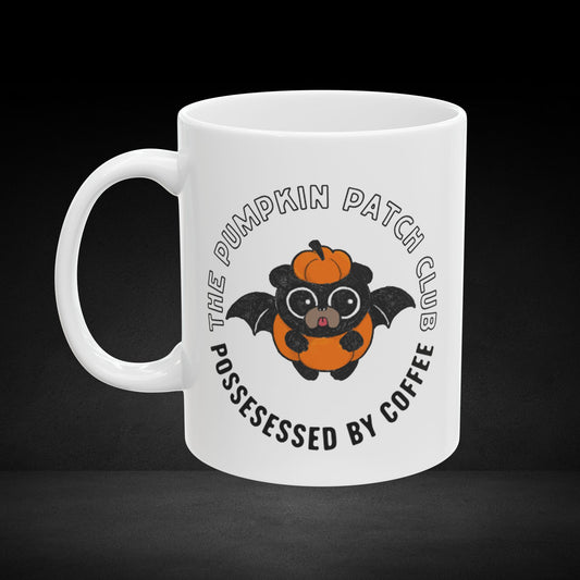 The Pumpkin Patch Club – Bat Pup Coffee Mug
