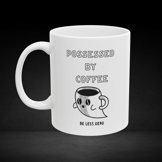 Haunted Brew – Ghost Coffee Cup Design