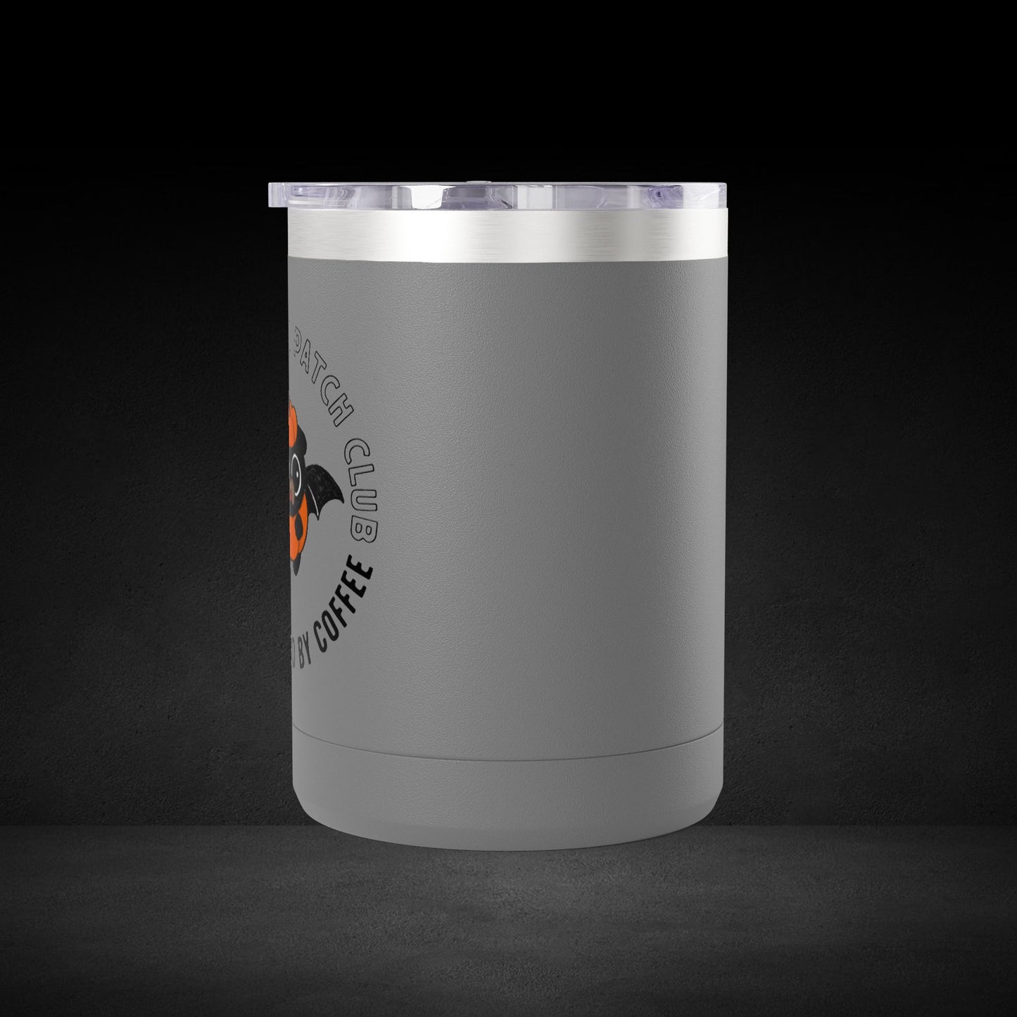 The Pumpkin Patch Club Possessed By Coffee Bat Travel Mug - Halloween Coffee Cup with Cute Design