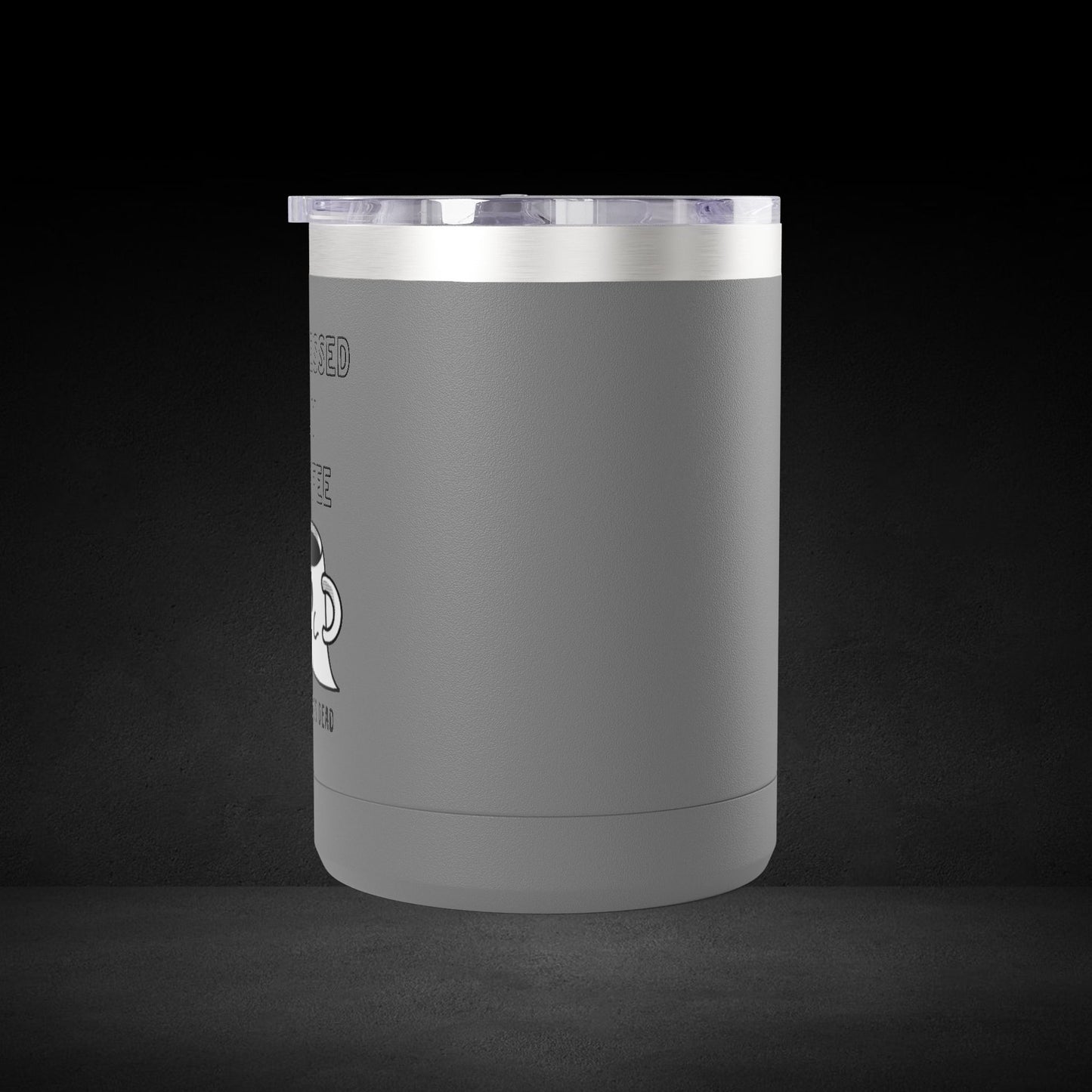 Possessed By Coffee Be Less Dead Travel Mug - Ghost Coffee Cup for Coffee Lovers & Caffeine Addicts