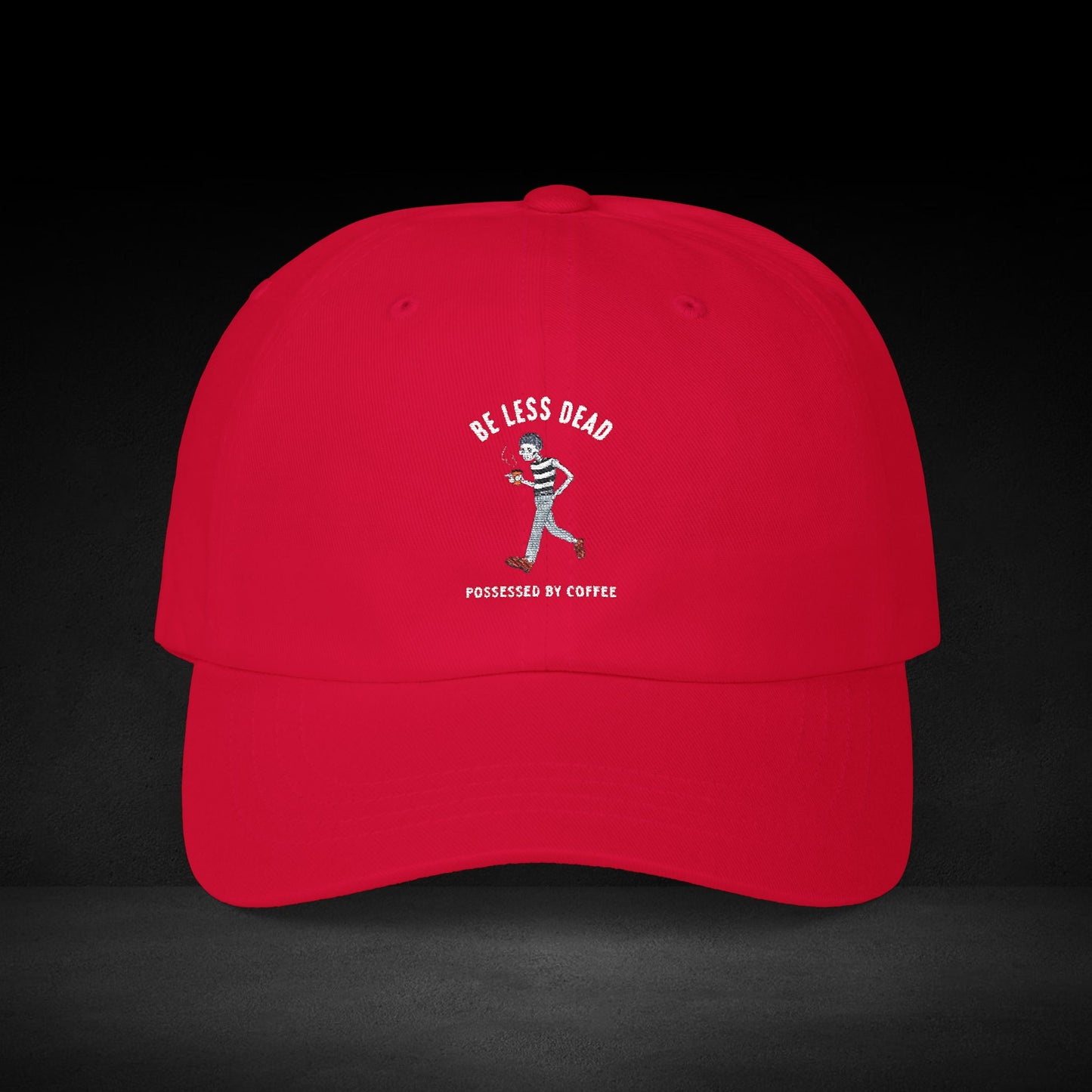Coffee Run Skeleton Cap – Caffeinated Streetwear for Coffee Lovers