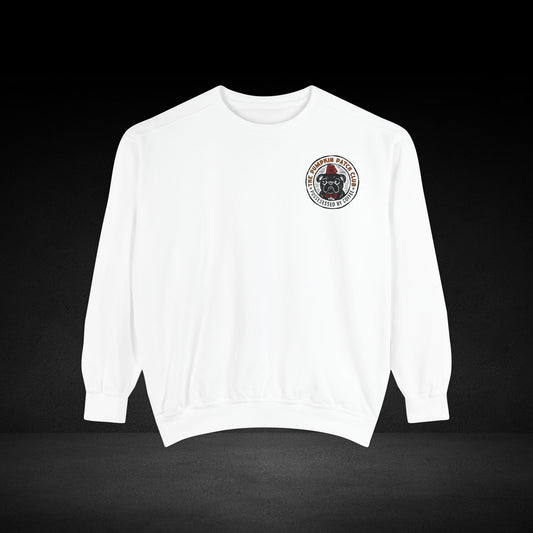 Pumpkin Patch Club Pug & Skull Sweatshirt – Possessed by Coffee Collection