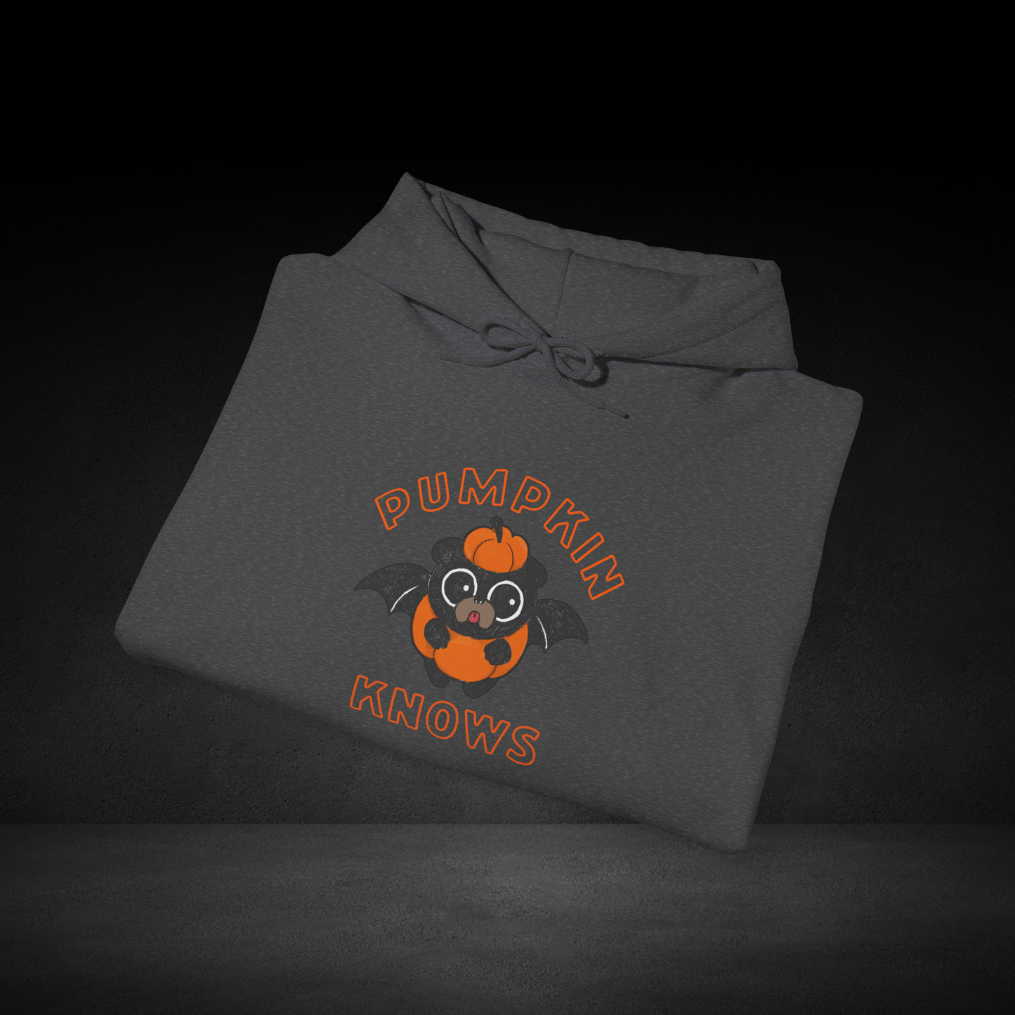 Pumpkin Knows Bat Hoodie