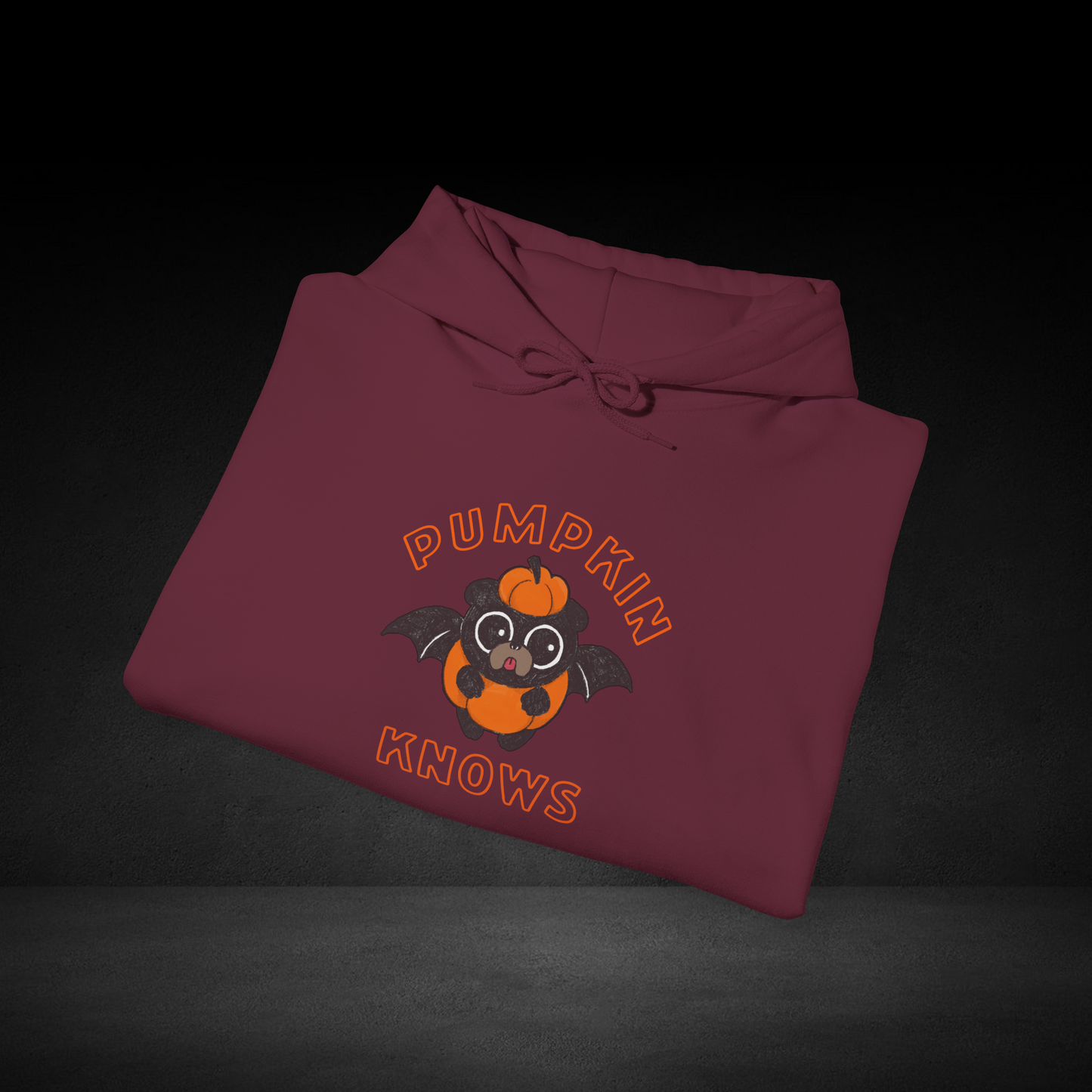 Pumpkin Knows Bat Hoodie
