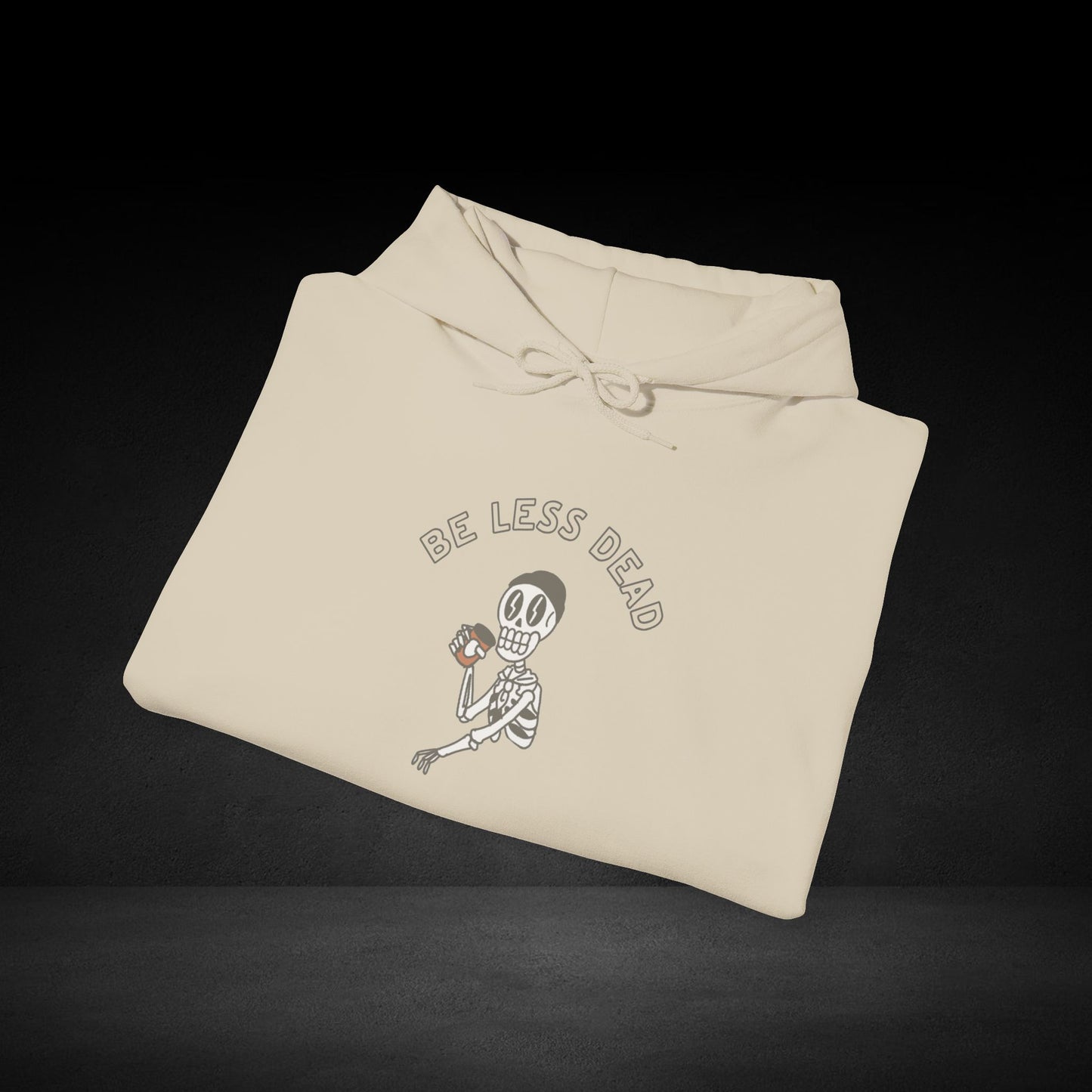 Be Less Dead Skeleton Hoodie