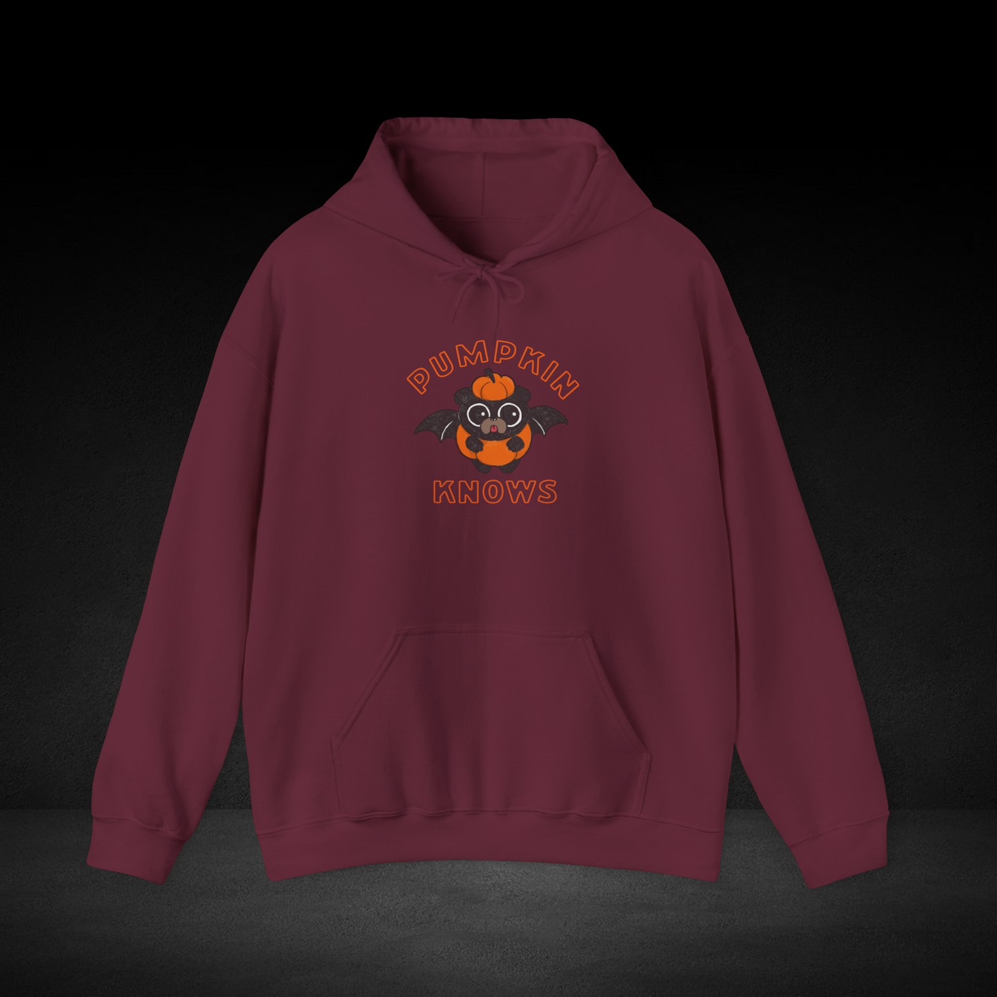 Pumpkin Knows Bat Hoodie