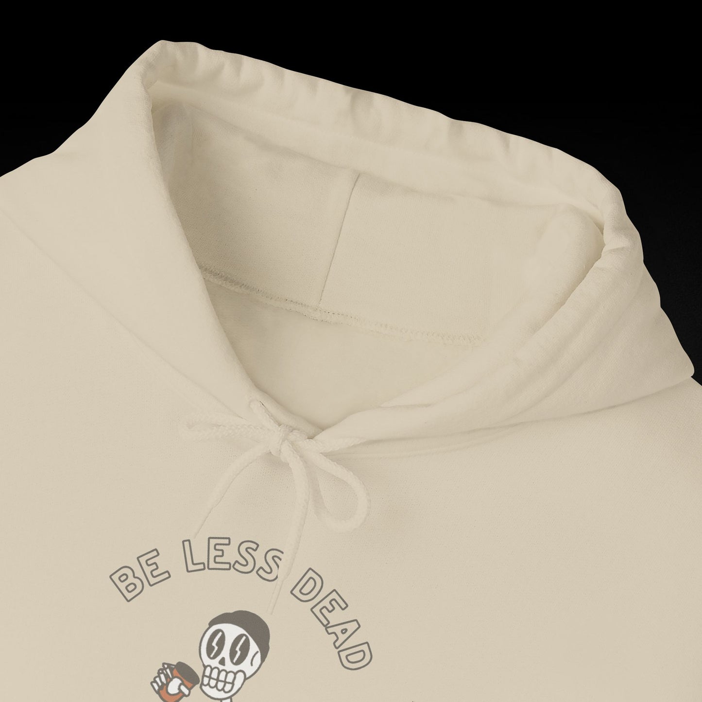 Be Less Dead Skeleton Hoodie