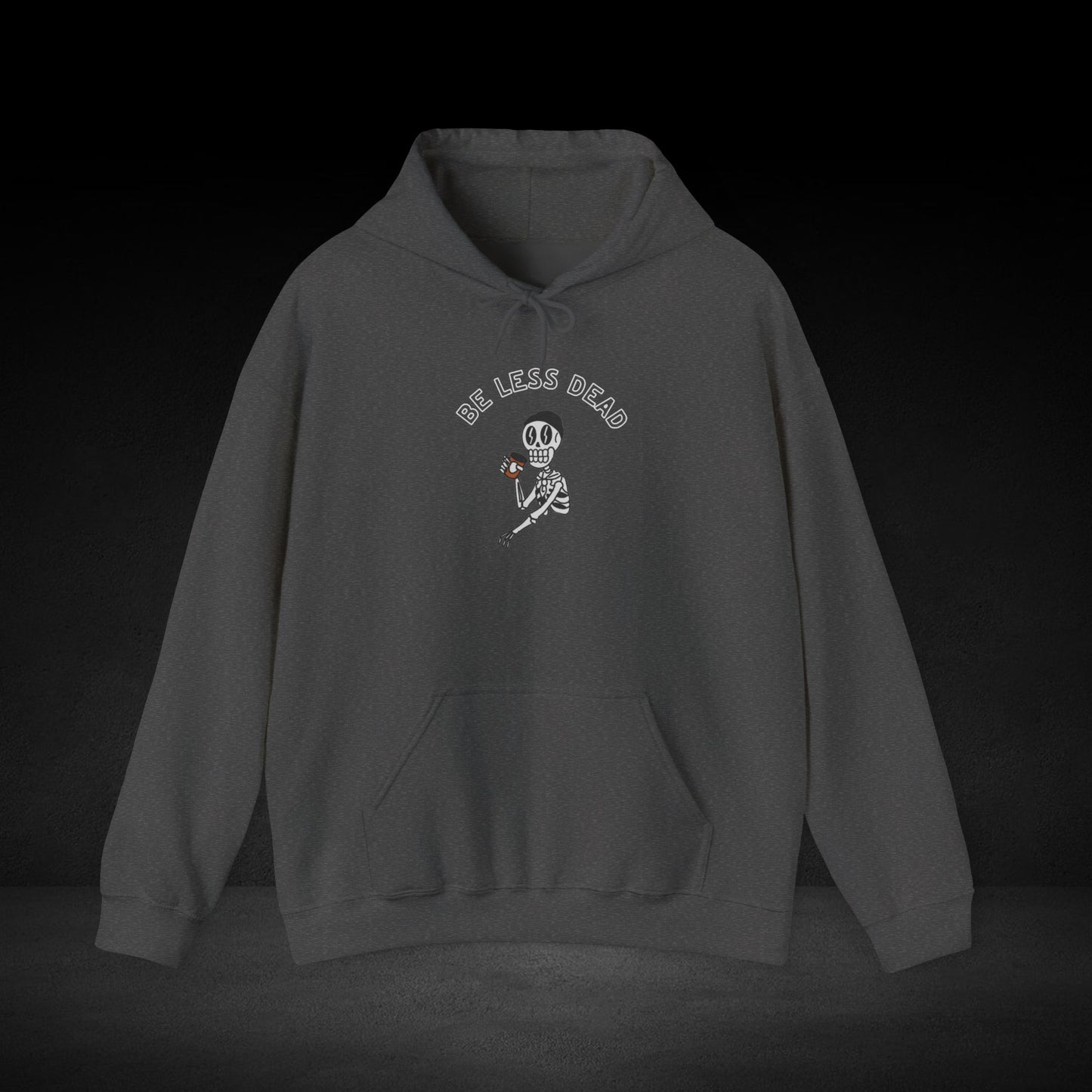 Be Less Dead Skeleton Hoodie