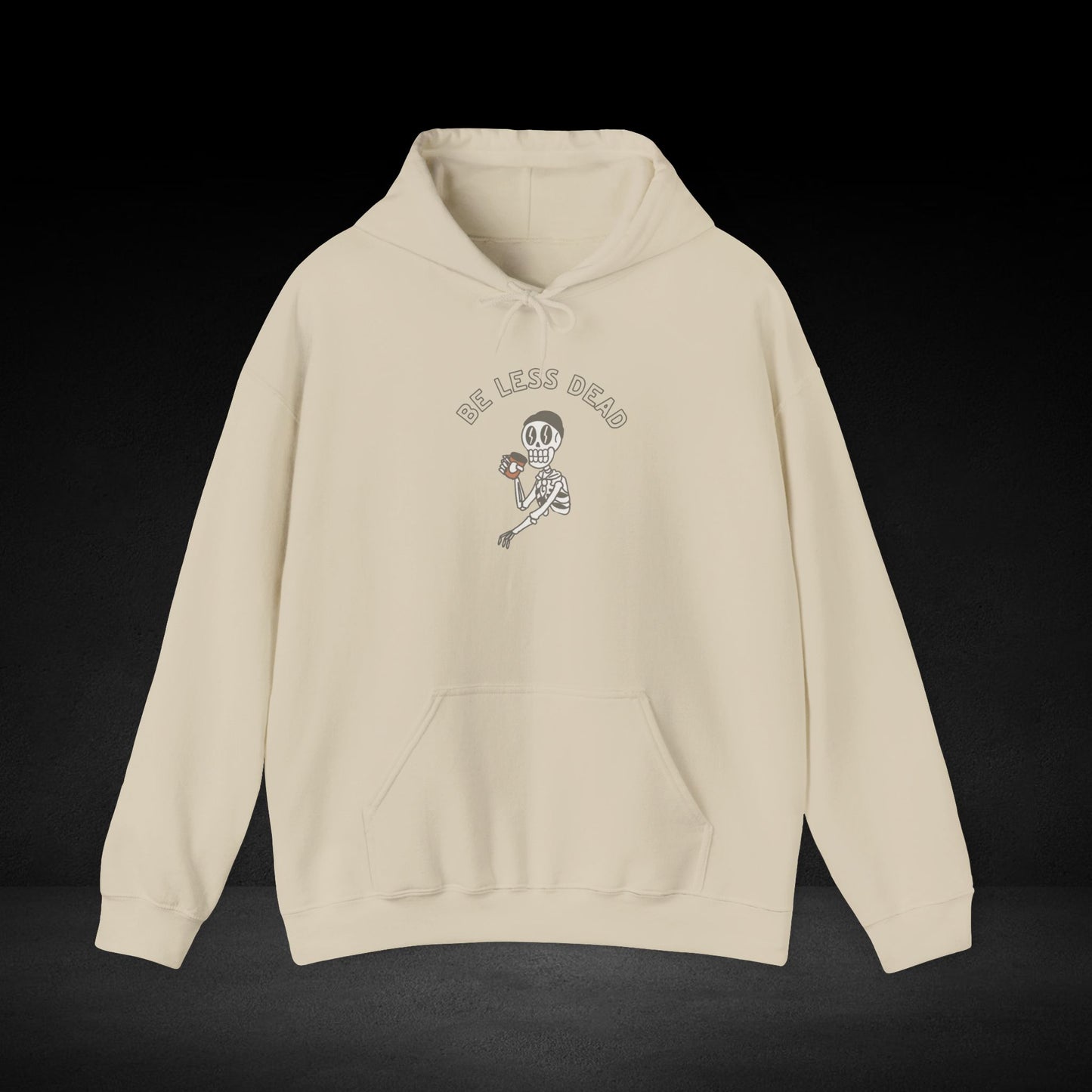 Be Less Dead Skeleton Hoodie